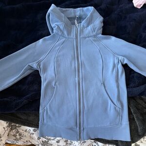 lululemon athletica Blue Scuba Full-Zip Hoodie